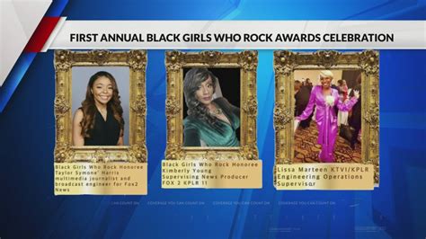 1st annual 'Black Girls Who Rock' Awards celebration, FOX 2 staff among those honored